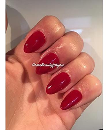 Bluesky A80 Red Sky Crimson Deep Berry Red Nail Gel Polish UV LED Soak Off 10ml