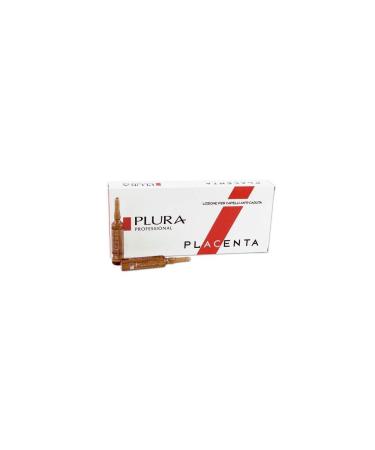 Plura Lot of 10 ampoules of 10 ml, lotion for hair lacenta anti-fall