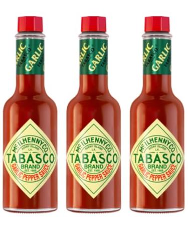 Tabasco Garlic Sauce 60 ml | Pack of 3