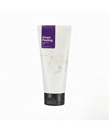 Face Smart Peeling White Jewel Gentle Exfoliator Face Scrub with Pearl Powder extracts for Brightening| Removes Tan and Blackheads 120ml