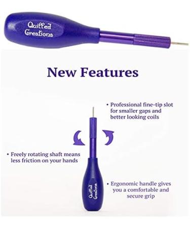 Quilled Creations Savvy Slotted Quilling Tool - Precision Crafting Tool for Paper Quilling - Buy Online on GoSupps.com