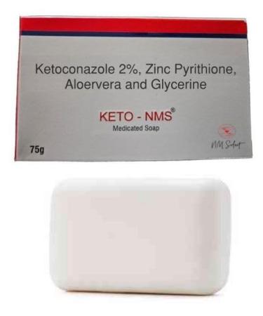 Antifungal Soap 75g Treats the underlying infection Causing Red Itchy Flaky Skin helps Wash Away Ringworm Jock Itch Dry Skin Dandruff Acne Psoriasis Yeast and Athlete's Foot