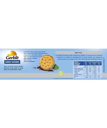 GERBLE - Sugar Free Cocoa Filled 185G - Pack of 3 - Buy Online on GoSupps.com