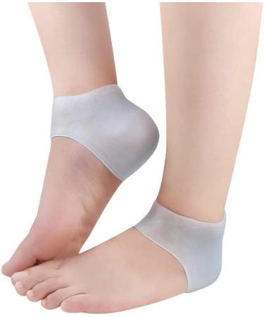 Buy Silicone Heel Covers for Plantar Fasciitis Relief | Heel Cups for Cracked Heels & Achilles Tendinitis | Available in 4 Colors (Blue) - International Shipping - Buy Online on GoSupps.com