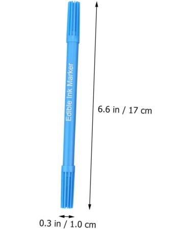 HOMSFOU 8 Pcs Baking Pen Cake Diy Draw Tools Edible Food Markers Cakes Frosting Pen Journal Planner Pen Paint Pen Biscuit Markers Pen Cake Icing Pens Chocolate Double Head Plastic - Buy Online on GoSupps.com