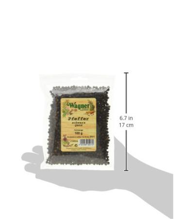Wagner Spices Black Pepper Whole Pack of 2 (200g) | Premium Quality & International Shipping - Buy Online on GoSupps.com