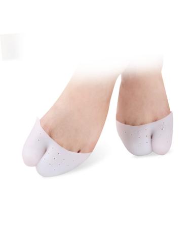 2 Pairs Gel Toe Caps for Pointe Shoes - Soft Toe Cushion & Protection - Buy Online on GoSupps.com