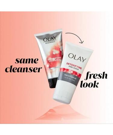 Ol ay Skincare Regenerist Detoxifying Pore Scrub - Gentle Facial Cleanser for All Skin Types 5.0 fl oz - International Shipping Available - Buy Online on GoSupps.com