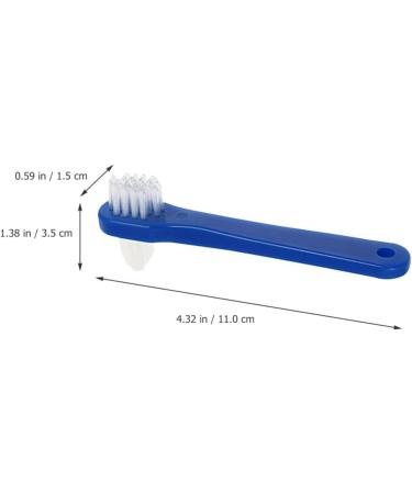Buy Healvian 8-Piece Prosthesis Cleaning Brush Set | T-Shaped Brush for Hygienic Prosthesis Care | Hard Head Brushes for Effective Cleaning - Buy Online on GoSupps.com