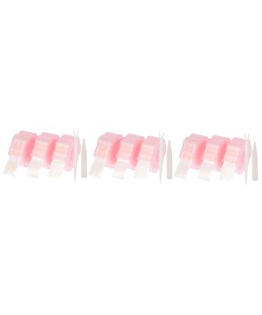 FOMIYES 9 Rolls Double Eyelid Sticker Instant Eyelid Tape Double Eyelid Tape Encounter Water Eye Patch 5x5x2.5cmx3pcs Pinkx3pcs