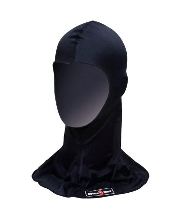 ScubaMax UV50 Spandex Hood for Warm Water Scuba Diving - Black