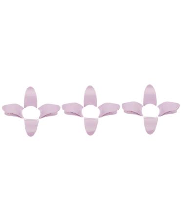 FRCOLOR 12 Pcs False Eyelash Auxiliary Lash Applicator Eyelashes Applicator Clip Eyelash Assist Clip Eyelash Tools Eyelashes Extension Apply Clip Abs Slender Supplies Purple