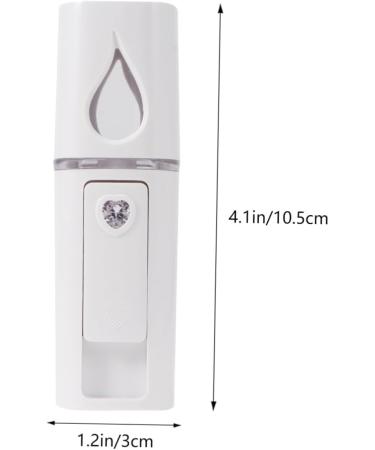 HAPINARY 1pc Mini Face Spray Instruments Mini Humidifier Humidifiers Mini Face Humidifier Face Moisturizing Carpet Spots Facial Mister Portable Mist Sprayer Face Steamer Cosmetic White - Buy Online on GoSupps.com
