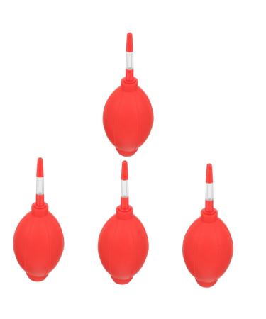 FOMIYES 4pcs Multi-functional Portable Ear Wash Bulb Ear Suction Cleaning Kit Safety Design and Slip Handle