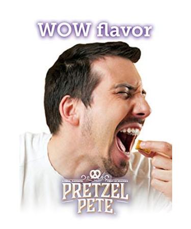 Pretzel Pete Variety Pack - Buffalo Blue Cheese, Smokey Bacon Cheddar, Cinnamon Brown Sugar - 10.5oz (3 Pack) | Non-GMO Ingredients, Small Batch, Bold Flavor - Buy Online on GoSupps.com