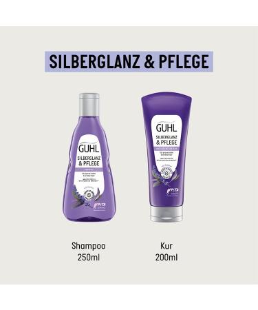 Guhl Silver Shine & Care Treatment 200ml - Anti-Yellow Tint for Grey & Blonde Hair - Buy Online on GoSupps.com
