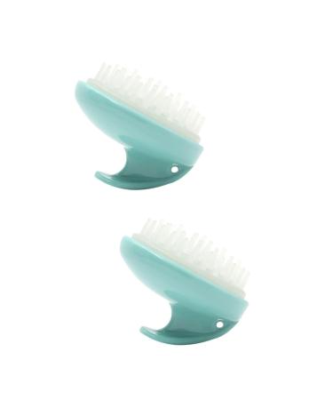 FOMIYES 2 STK Hairhampoo Hairbrush Hairbrush Scaled peeling brush Shampoo brush head skin massage devices shampoo brush for the scalp massage devices for the scalp hair scalp