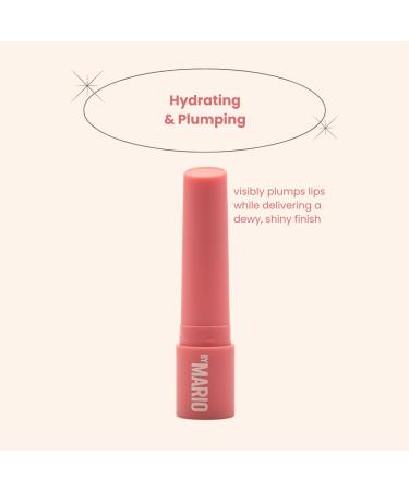 Makeup By Mario Moisture Glow Plumping Lip Serum - Pink Glow | Hydrating Sheer Pale Pink Lip Color for Voluminous Lips - Buy Online on GoSupps.com