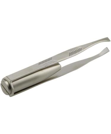 Premium LED Eyebrow Tweezers - Stainless Steel Hair Remover Tools with 3 Button Batteries - Perfect for Flawless Brows - Buy Online on GoSupps.com