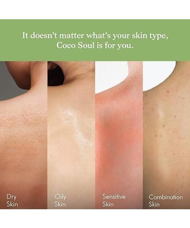 Shower Gel with Coconut & Ayurveda | Sulphate & Paraben Free | 100% Vegan | 200ml | International Shipping Available - Buy Online on GoSupps.com