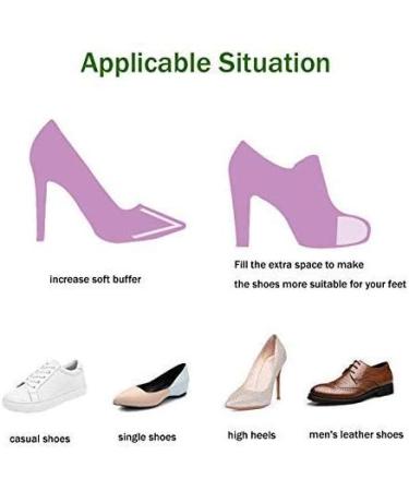 2 Pairs Soft Sponge Half Insoles | Reusable Big Toe Plug Foot Brace Pads | Adjustable Unisex Shoe Inserts in Beige - Buy Online on GoSupps.com