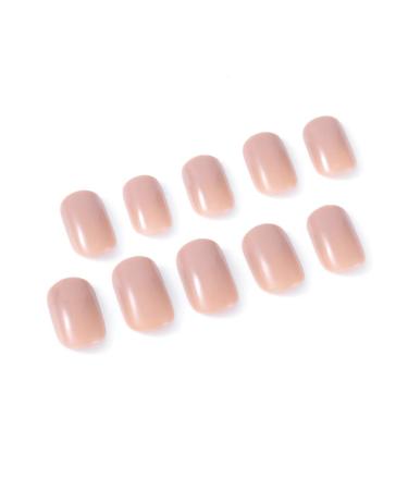 Brishow Apricot Artificial Ballerina Nails | 24 Stick-On Press-On Acrylic Nails for Women & Girls - Buy Online on GoSupps.com