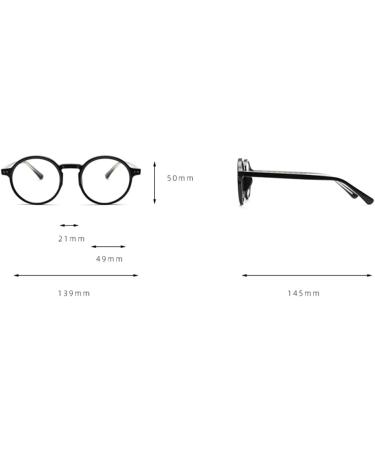Kachawoo TR90 Full Rim Myopia Glasses Frame - Blue Light Filter Leopard Design for Work & Screens - Buy Online on GoSupps.com