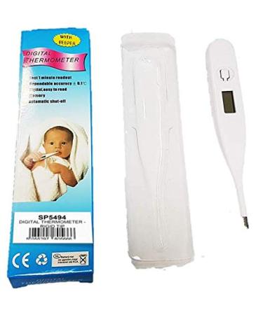 Digital Oral Thermometer - Accurate Temperature Reading with Rigid Tip - Buy Online on GoSupps.com