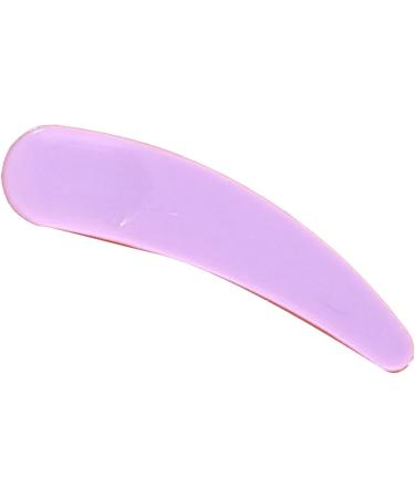 Cosmetic Spatula Scoop Mini Curved Cosmetic Scoop Plastic Makeup Face Cream Spoon pour Le m lange d' chantillonnage - Buy Online on GoSupps.com