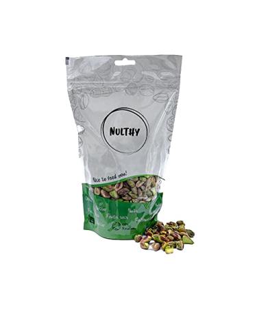 NULTHY NULTHY - Natural Pistachio - Shell-free - Salt-free - Natural dried fruit - Origin: Spain - Conventionally grown - Gluten-free - Vegan (1 kg)