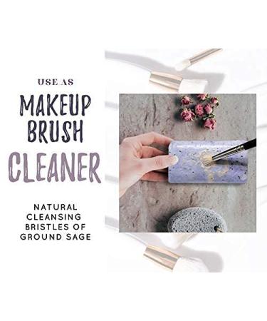 Amish Farms Natural Soap Bar (4 Bars) with Exfoliating Sage Lavender Scent | Handmade in USA | Vegan Face & Body Scrub for Sensitive Skin - 4oz (Pack of 4) - Buy Online on GoSupps.com