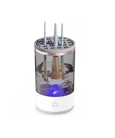 Makeup Brush Cleaner Sonic Vibration Automatic Brush Cleaner USB Charging for All of Makeup Brushes Black