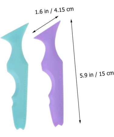 DOITOOL 8 Pcs Silicone Beauty Ruler Silicone Molds Eyeliner Stencils Makeup Guide Template Blindfold Face - Buy Online on GoSupps.com