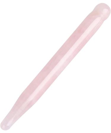 Pink Massage Stone - 4.72 Crystal Stick for Facial Acupuncture & Body Relaxation | Portable & Smooth eCommerce Shipping Worldwide - Buy Online on GoSupps.com