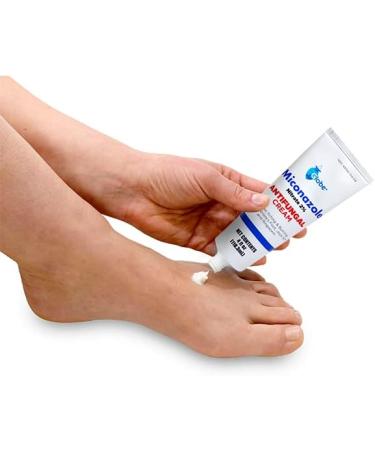 2 Pack Miconazole Nitrate 2% Cream (4 oz) for Athlete's Foot, Jock Itch, Ringworm - Fast Relief (2 Pack) - Buy Online on GoSupps.com