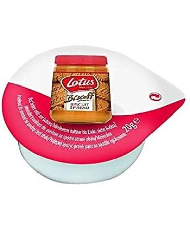 Biscoff Spread Portions | 15 x 20g Individual Pots | Irresistibly Tasty | Vegan - Buy Online on GoSupps.com