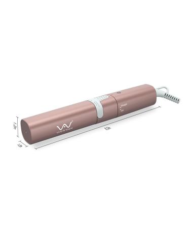 VAV Mini Travel 2 in 1 Hair Iron | Portable Dual Voltage Straightener & Curler | Perfect for International Travel - Buy Online on GoSupps.com
