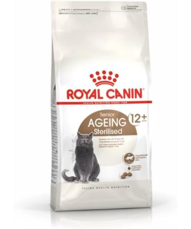 Royal Canin Ageing Sterilised 12+ Complete Dry Cat Food 4 x 400g - Buy Online on GoSupps.com