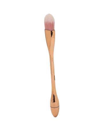 Buy Rose Gold Nail Dust Brush - Soft Fiber Blush Brush with Ergonomic Handle for Effortless Makeup Application | International Shipping Available - Buy Online on GoSupps.com