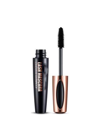 4D Mascara Volume Lengthen Curl Warm Water Removable Smudge Proof 24 Hour Makeup Holding
