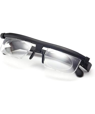 Adjustable focus glasses 6d to 3D reading glasses dial vision glasses for near and away view glasses to read Long -term reading glasses for men women drive older (1)