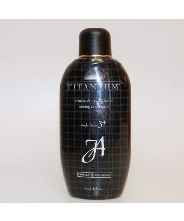 John Abate Titanium Vitamin & Oxygen Fueled Tanning Acceleration Lotion - 8 Oz.