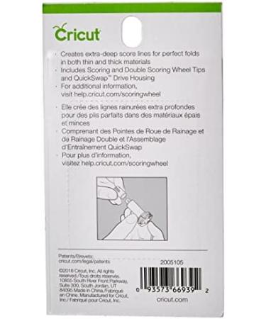 Cricut Scoring Wheel Combo Pack - Maker Tool with Assorted Blade and Housing - Buy Online on GoSupps.com