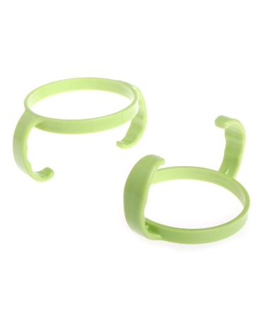 BELTI 2 Pack Baby Bottle Easy Grip Plastic Handles Holder for Comotomo
