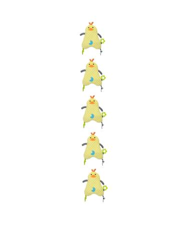 Toyandona 5st Sleeping Comfort Towel Baby Cuddly Toy Gifts For Baby Girls Tag Toys For Animal Ceiling Baby Bathrooms Newborn Soiling Ceil