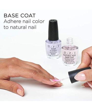 OPI Natural Nail Strengthener & Protective Base Coat - 0.5 fl oz - Buy Online on GoSupps.com