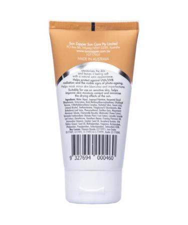 Sun Zapper BB Cream SPF 50+ Medium/Dark Tinted Moisturizer 50mL - Made in Australia - Buy Online on GoSupps.com
