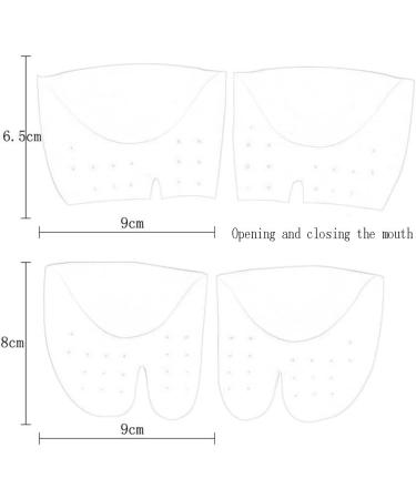 DEAVER Silicone Toe Protectors - 4 Pairs for Shoes, Soft Gel Pads for Forefoot, Breathable Support Sleeves for Ballet and Athletes Pointe Shoes - Buy Online on GoSupps.com