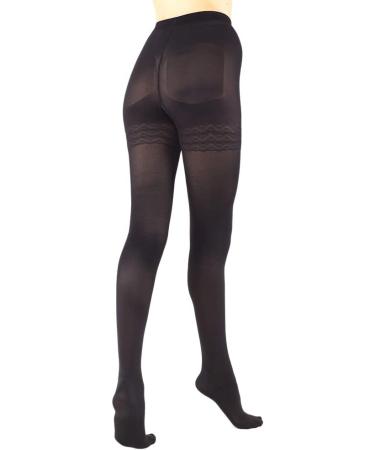 Buy SOLIDEA Women's Tights Wonder Model CCL 1 Plus - Graduated Compression 18/21 mmHg - Comfort & Style in Black - International Shipping Available - Buy Online on GoSupps.com