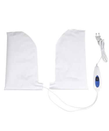 Alupre Therapeutic Heated Mitts Heated Mitts for Paraffin Wax Therapy Manicure SPA Treatment Hand Care Gloves EU